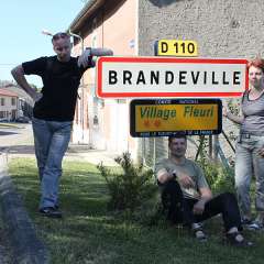 Z Basią i jej bratem we Francji.